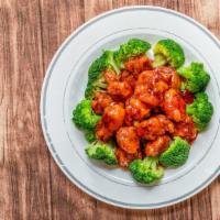 General Tso'S Chicken · With rice. Hot and spicy.