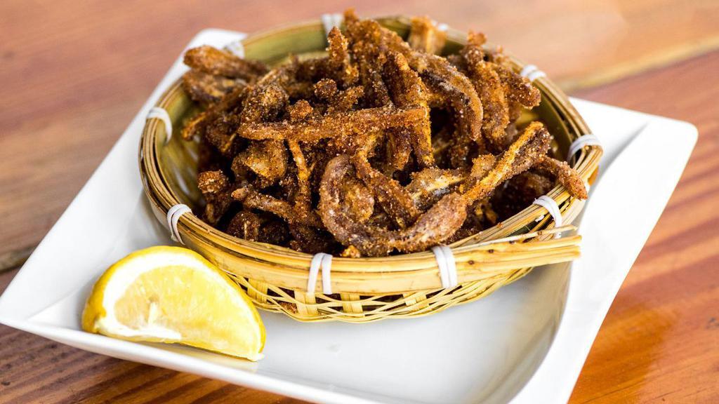 Crispy Pig Ears (Limited Time Special) · Deep Fried Mixed with Paprika