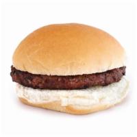Classic Burger (1/2Lb) · Half pound gourmet burger and brioche bun.