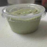 Avocado Sauce · Are homemade avocado sauce.2oz size