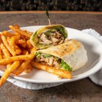 Chicken Caesar Wrap · Our Delicious Caesar Salad with Grilled Chicken Breast and Caesar Dressing