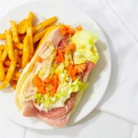 Italian Hoagie · With Assorted Meats and Provolone Cheese