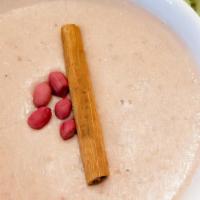 Power Porridge · Blended peanut with green plantain ,coconut milk , cinnamon nutmeg and vanilla. sweetened wi...
