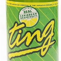 Ting · carbonnated grapenfruit drink