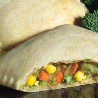 Vegetable Patty (Veggie) · Vegetable Patties are vegetable turnovers made with a whole wheat crust and filled with a bl...