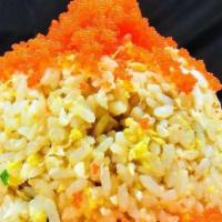 Crab Fried Rice With Masago · 