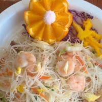 Shrimp Mei Fun  · Rice noodle.
