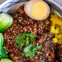 Braised Pork Rice Bowl 卤肉饭 · Shanghai-nese Style