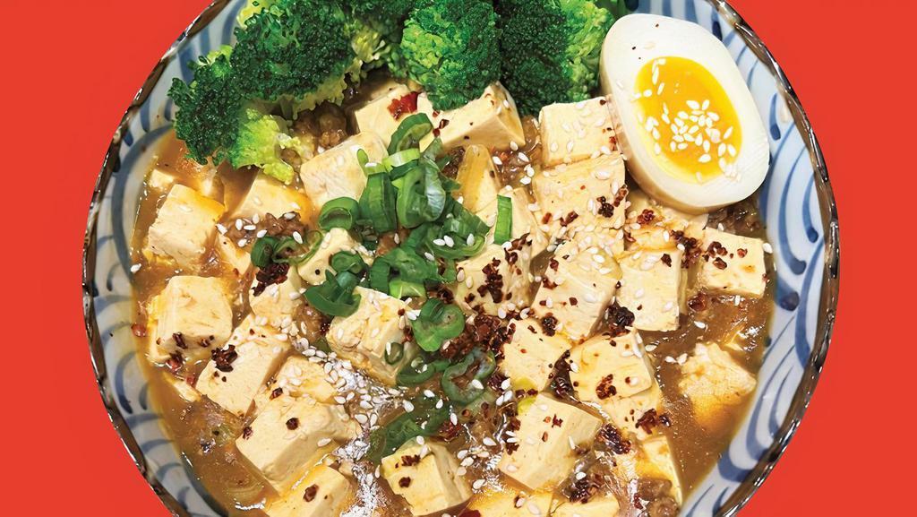 Mapo Tofu Rice Bowl · 🌶️Japanese-Chinese Style Mapo Tofu, very little spicy