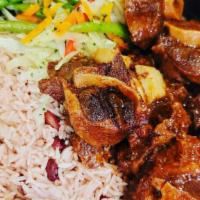 Oxtail Stew(One Size) · Oxtail seasoned to the bone with an array of natural island spices. Deliciously served with ...
