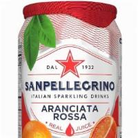 San Pellegrino Aranciata Rossa · Italian sparkling orange juice.