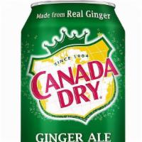 Canada Dry · Ginger ale.