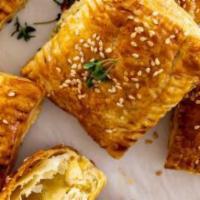 Diced Chicken Puffed Pastry · Spicy.