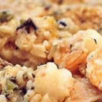 Mixed Mushroom With Seafood Casserole · 