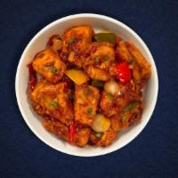 Paneer Chili Corner · Cooked in soy sauce using corn flavor, tomatoes, chilies and garlic