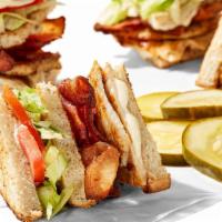 Grilled Chicken Club Sandwich · Bacon, Grilled Chicken, Lettuce, Tomato & Mayo