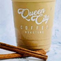 Iced Spanish Latte · Introducing our Spanish Latte, the perfect blend of cinnamon, espresso, condensed  milk, AND...