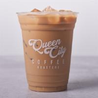 Iced Latte · A classic combination of espresso over ice served with your choice of milk. *We recommend tr...