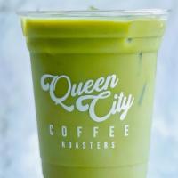 Iced Matcha Latte · Organic green tea matcha is a relaxing alternative to an espresso based latte that is also a...