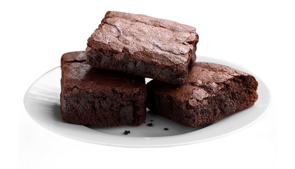 Brownies* · homemade fudge style brownie