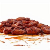 Bone In Traditional Wings · Traditional Crispy Bone-In Wings with up to 2 flavors. Featured with our Kansas City BBQ.