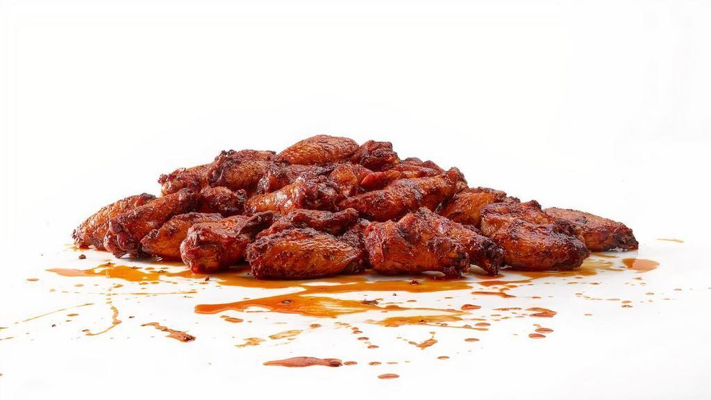 Bone In Traditional Wings · Traditional Crispy Bone-In Wings with up to 2 flavors. Featured with our Kansas City BBQ.