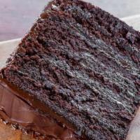 Chocolate Cake · Layer after layer of delicious chocolate cake and chocolate ganache.
