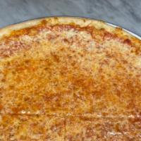 Neapolitan · Our large round 16 inches cheese pie.