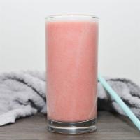 Psb Smoothie · Pineapple, strawberry and banana.