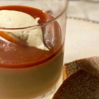 Butterscotch Pudding  · Caramel and Sea Salt