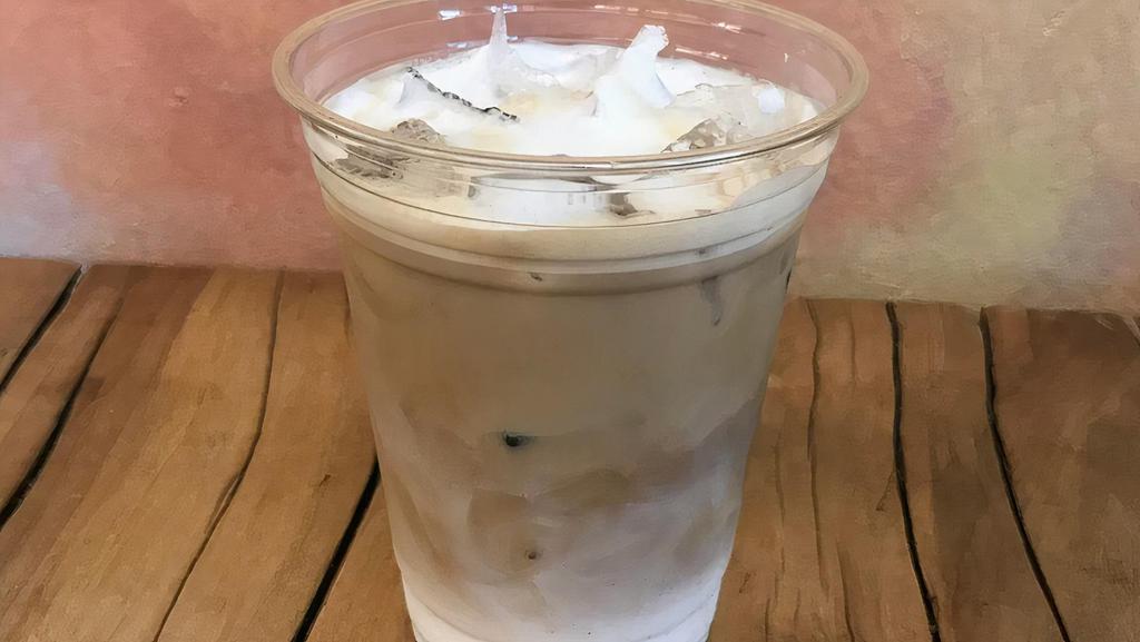 Iced Latte · Double shot of espresso with your choice of milk.