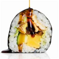 Under The Sea · Unagi eel, cucumber, avocado, tamago, wasabi, sansho, eel sauce