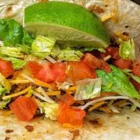 Classic Tacos · Ground Beef, Mexican Cheese, Lettuce, Tomato