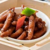 Soy Sauce Chicken Feet (酱皇凤爪) · steamed Marinated soy sauce chicken feet.