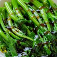 Sauteed Chinse Green 炒菜心 · Choose from garlic sauce or oyster sauce
