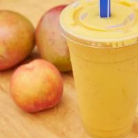 Passionate Peach Smoothie · Peach, mango and mango juice.