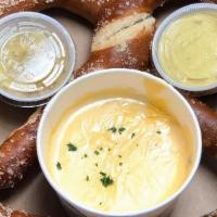 Pretzel & Cheese · Jumbo pretzel & beer cheese