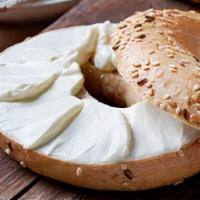 Bagel And Cream Cheese · Get a wholesome toasted bagel with our special cream cheese!