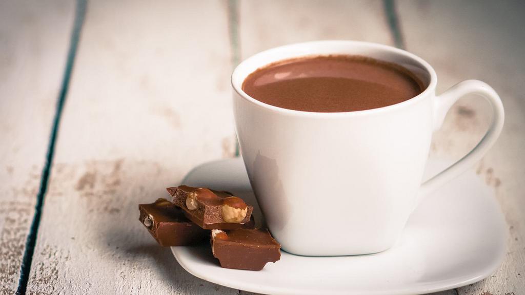 Hot Chocolate · 100% milk.