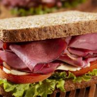 Pastrami Sandwich · Served with cheese or your choice of lettuce, tomato, mayonnaise, or mustard.