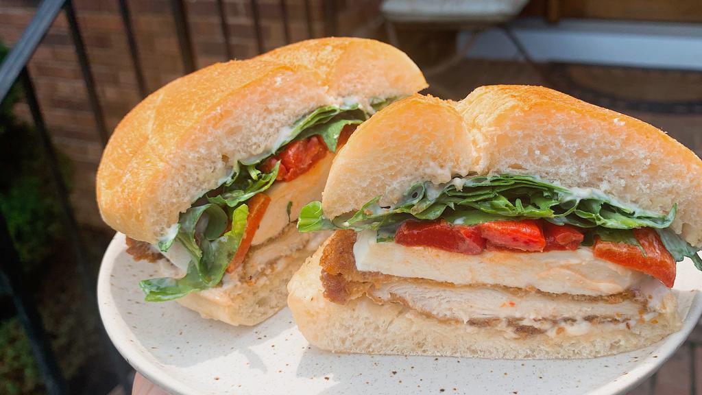 Chicken Cutlet · Your choice of cheese, lettuce, tomato, mayonnaise, or mustard.