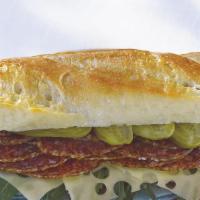 Salami Sandwich · Served with cheese or your choice of lettuce, tomato, mayonnaise, or mustard.