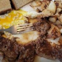 Eggs (2), Ny Strip Steak, Home Fries & Toast · 