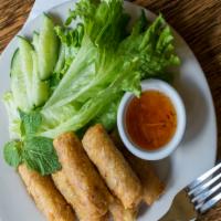 Spring Rolls · Serves eight to ten people.
