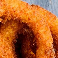 Onion Rings · Fried battered onion.