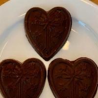 Chocolate Heart · Made by Moonlight Chocolate.. Ingredients: cacao, coconut sugar, mesquite, lucuma, vanilla b...