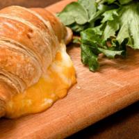 Egg And Cheese On A Croissant · Scrambled eggs and sharp cheddar cheese on one of our fresh-baked, buttery croissants
Substi...