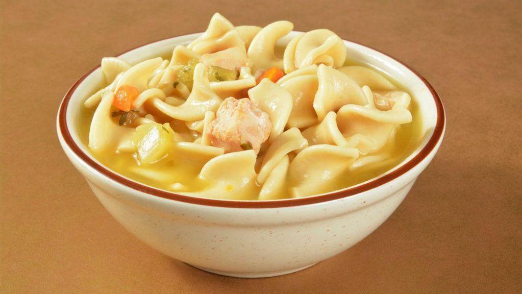 Chicken Noodle Soup · Fresh chicken noodle soup.