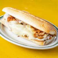 Chicken Parmesan Sandwich · On roll, bread or wrap of your choice, hellman's mayonnaise.