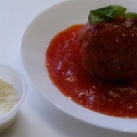 Meatball · meatball with marinara sauce
